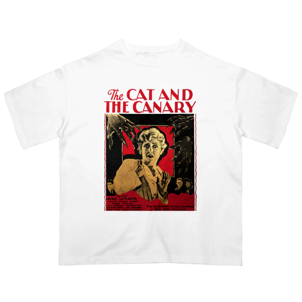 Saza-nami Antique designのTHE CAT AND THE CANARY オーバーサイズTシャツ