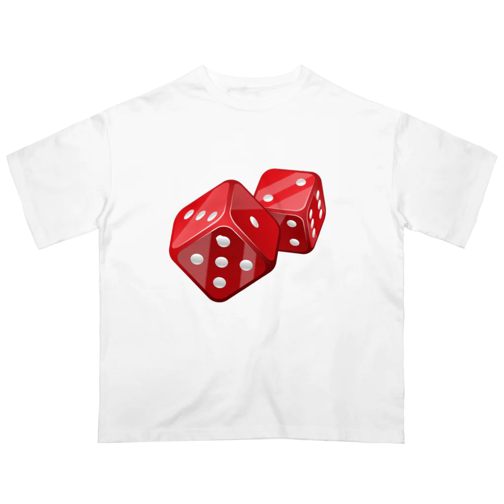 COOL&SIMPLEのRed Dice オーバーサイズTシャツ