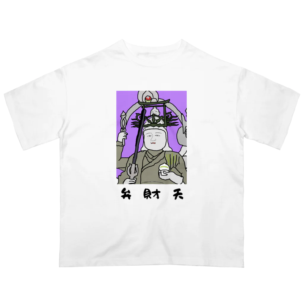 kazu_gの弁財天（切抜きロゴ/淡色グッズ用） Oversized T-Shirt