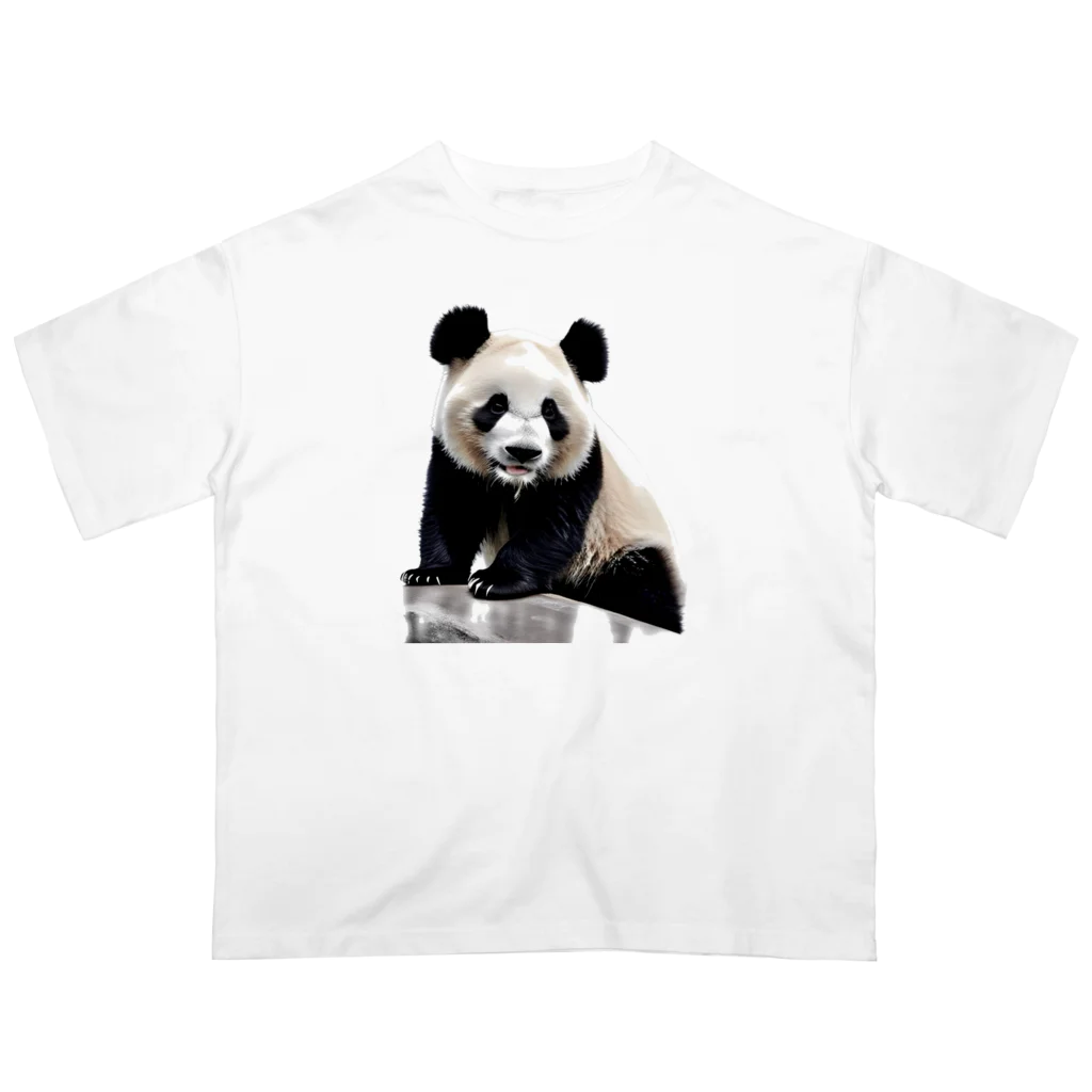 パンダリアンのパンダグッズ🐼 Oversized T-Shirt