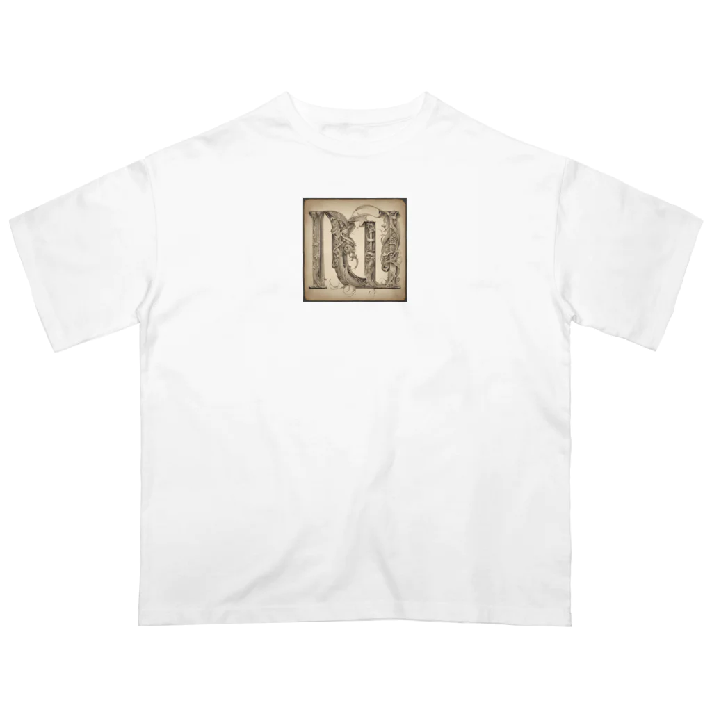 LEONの古代文字 オーバーサイズTシャツ