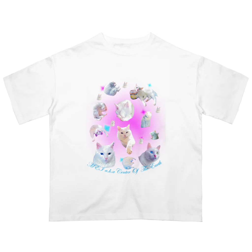 little meiのMEI a.k.a Center of the Earth  Oversized T-Shirt