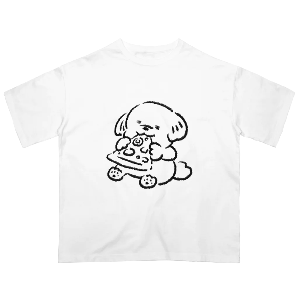 ペキニーズのとんかつ屋のペキニーズのちーずくん オーバーサイズTシャツ