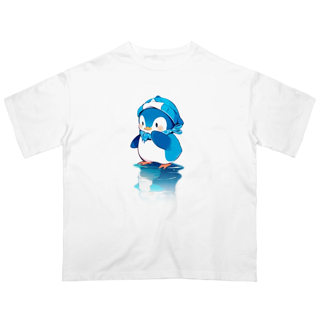 nvng→のペンギンのぺんた Oversized T-Shirt