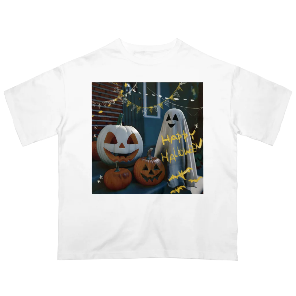 いらすとグッズのハッピーハロウィン Oversized T-Shirt