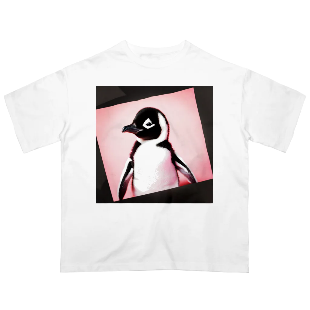 blackcofee12のペンギン赤ちゃん Oversized T-Shirt