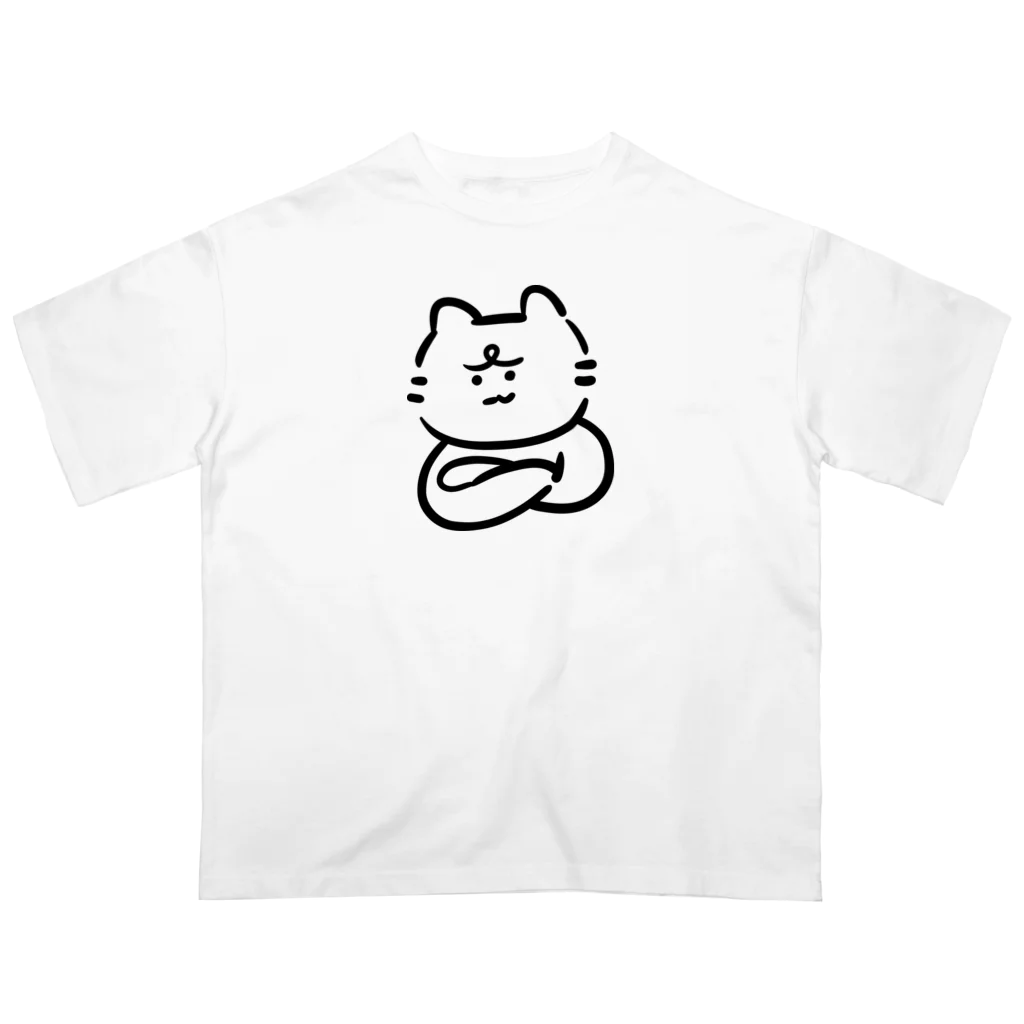 ワンニャンショップの悩むワンニャン オーバーサイズTシャツ