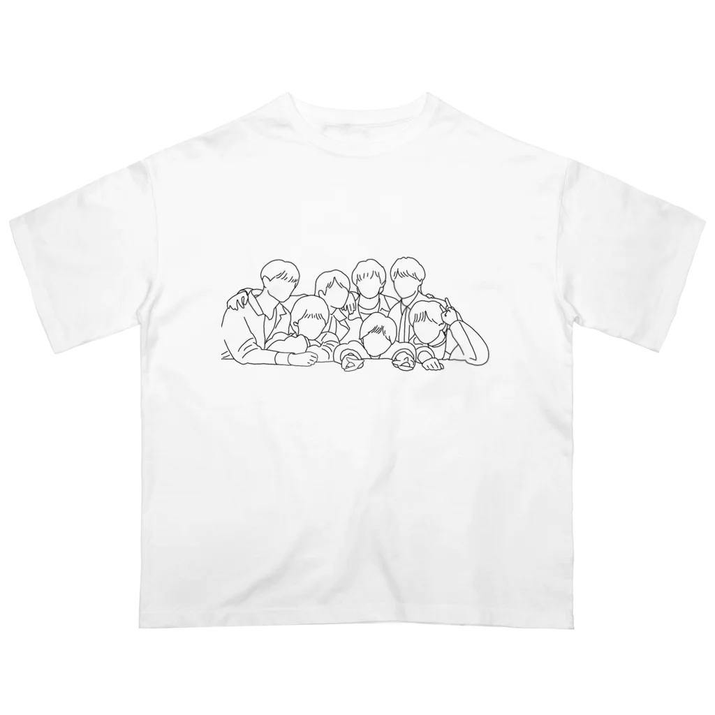 Sanha shopの728ちゃん オーバーサイズTシャツ