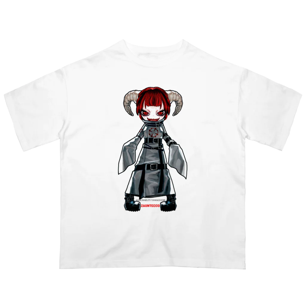 🩸ハロウィンホラー ⛓ゾウンテッ子🐏かわいいお化け屋敷VTuber🩸のゾウンテッ子  オーバーサイズTシャツ