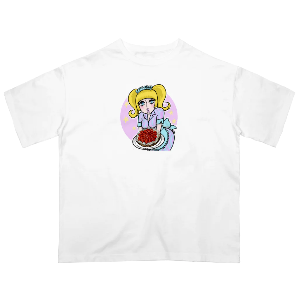 おしし屋のケーキ結愛 オーバーサイズTシャツ