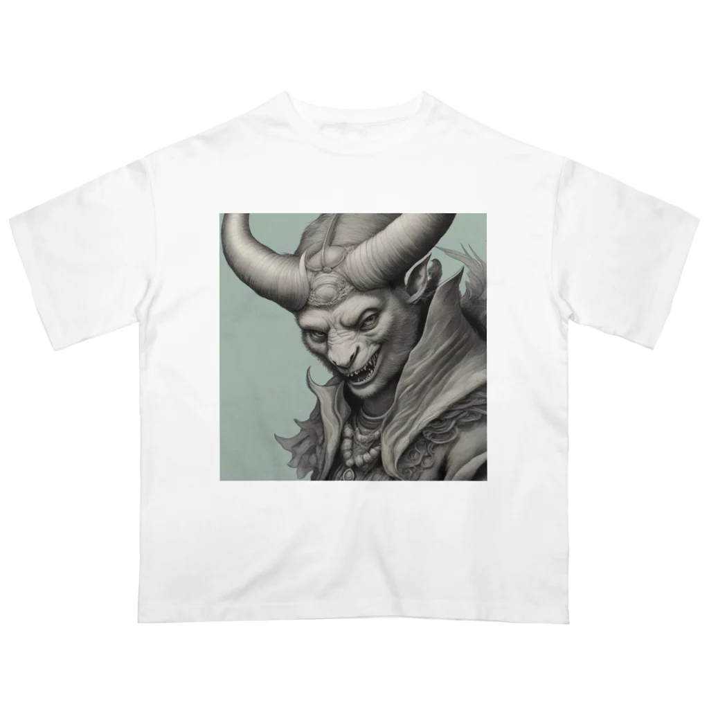 kawachi-sanのnezu King オーバーサイズTシャツ