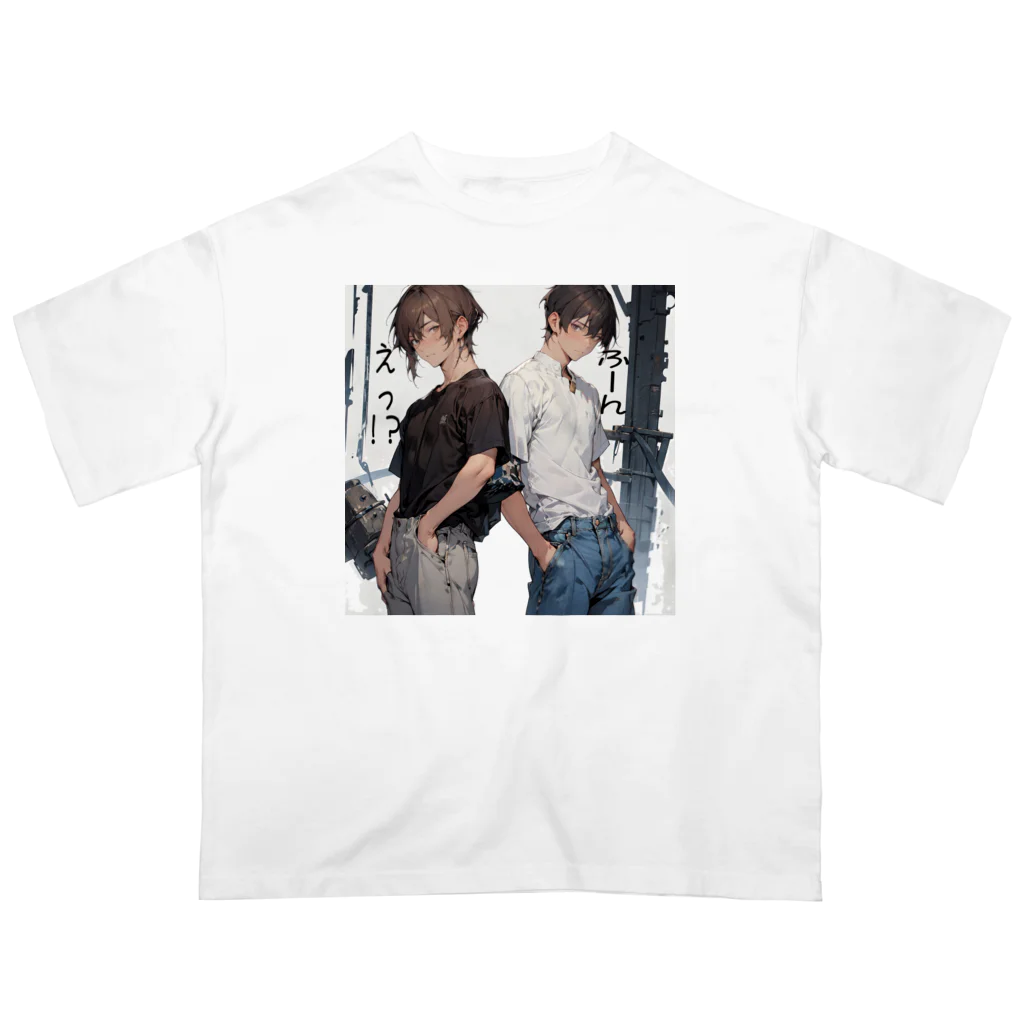 Cyber XXXの美少年物語２ オーバーサイズTシャツ