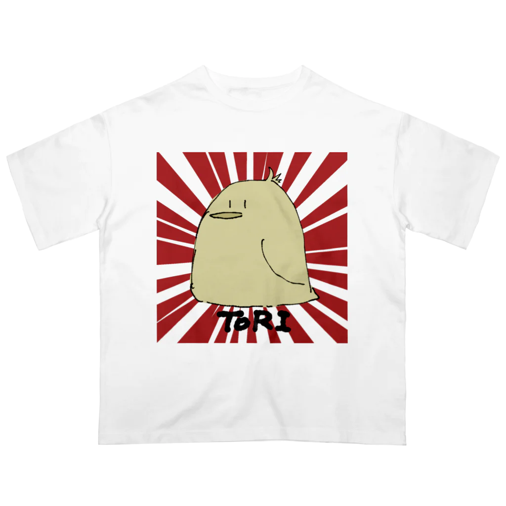 yakumo_penguinのTORI オーバーサイズTシャツ