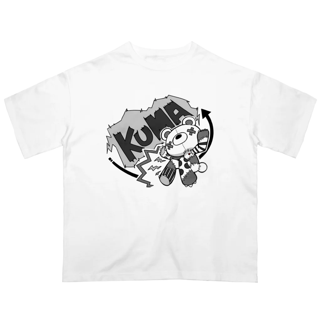 MARO×NIKAのクマぐるみ オーバーサイズTシャツ