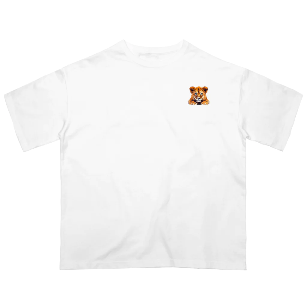 PolyZoo (ポリズー)の虎太郎（こたろう） Oversized T-Shirt