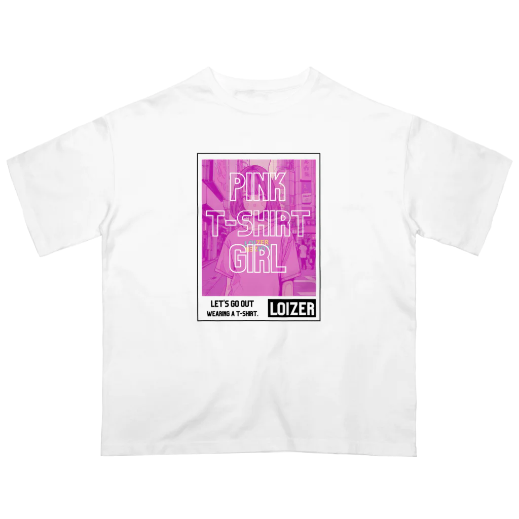 LOIZER shopのT-shirt girl オーバーサイズTシャツ