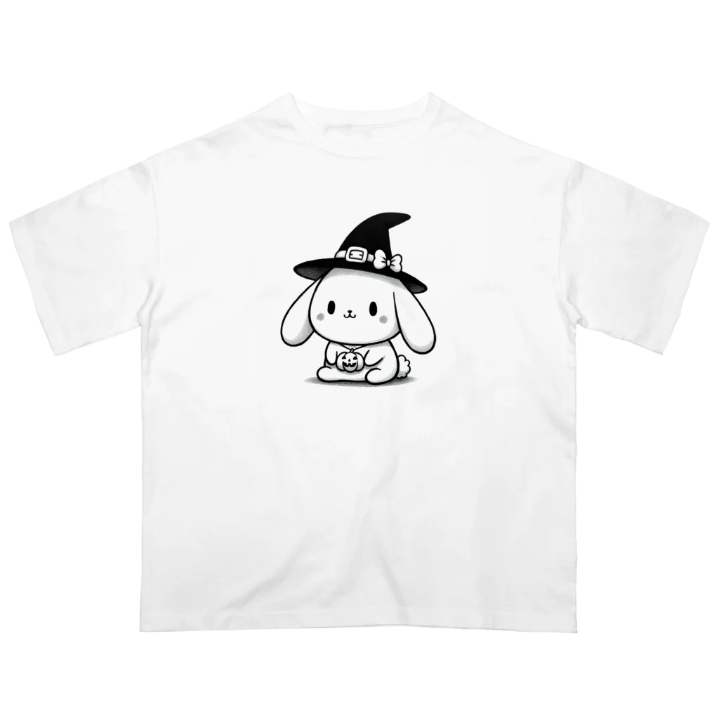 Usagiya-sanのハロウィンうさぎ② オーバーサイズTシャツ