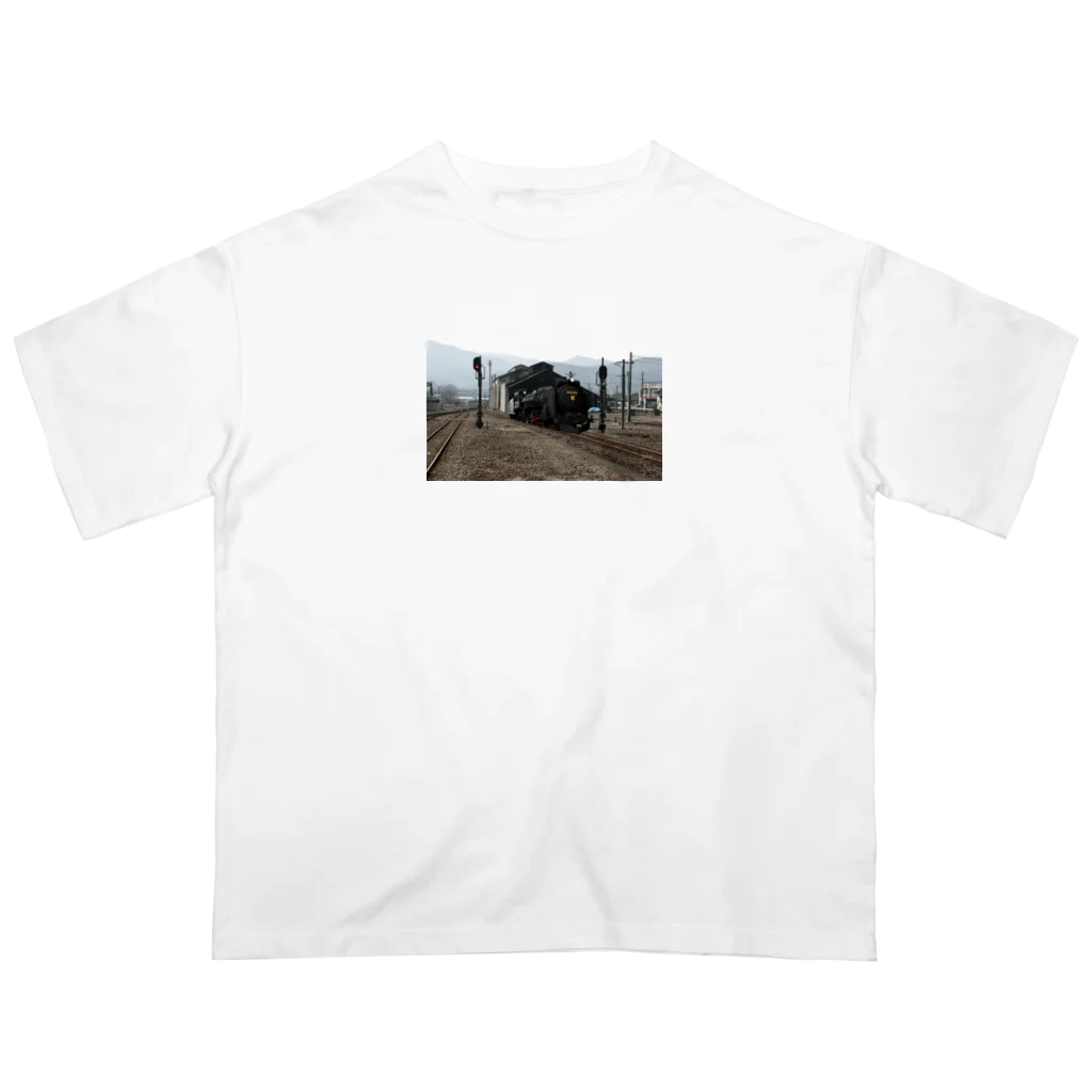 hosolltutiの３CGの懐かしのD51 Oversized T-Shirt