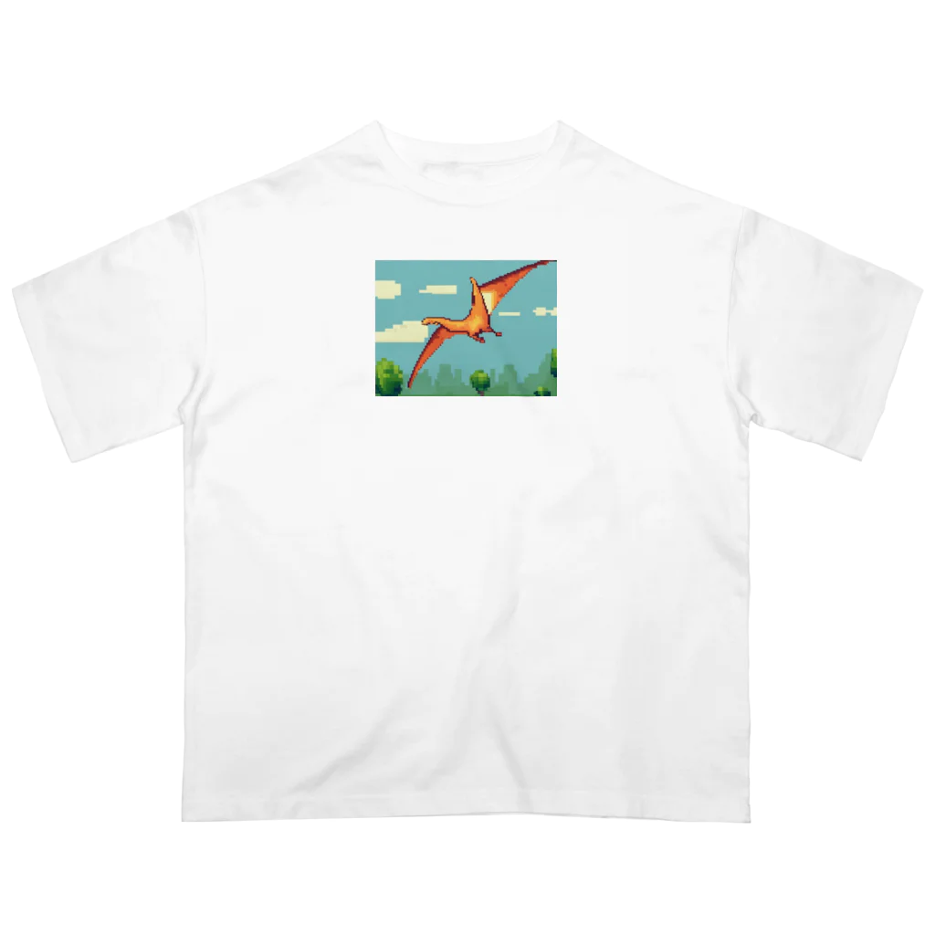 iikyanの恐竜⑦ オーバーサイズTシャツ