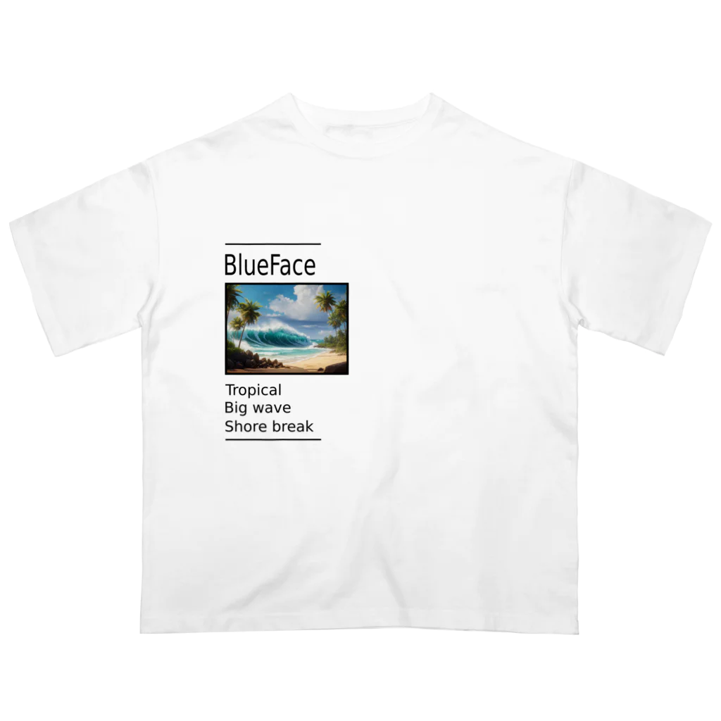 BlueFaceのビッグウエーブ Oversized T-Shirt