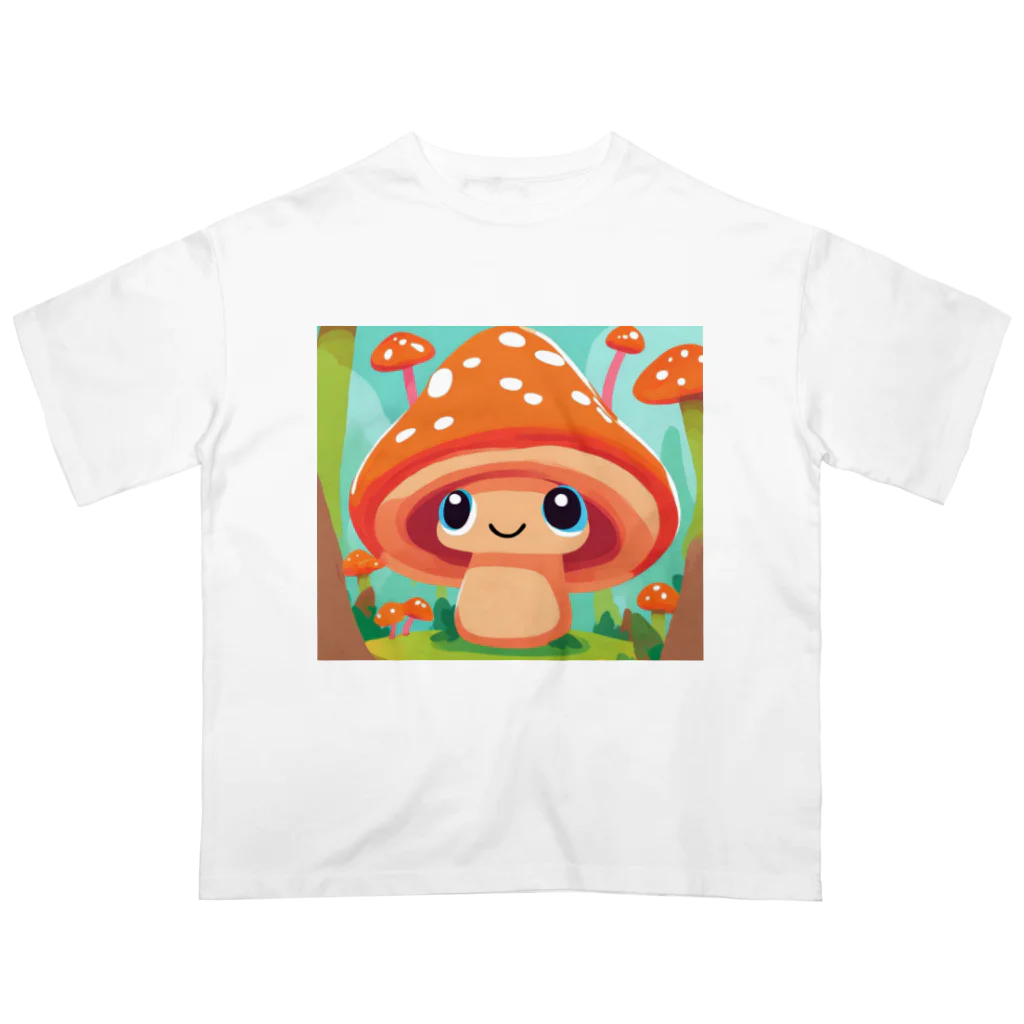 fukuzahのキノコちゃん Oversized T-Shirt