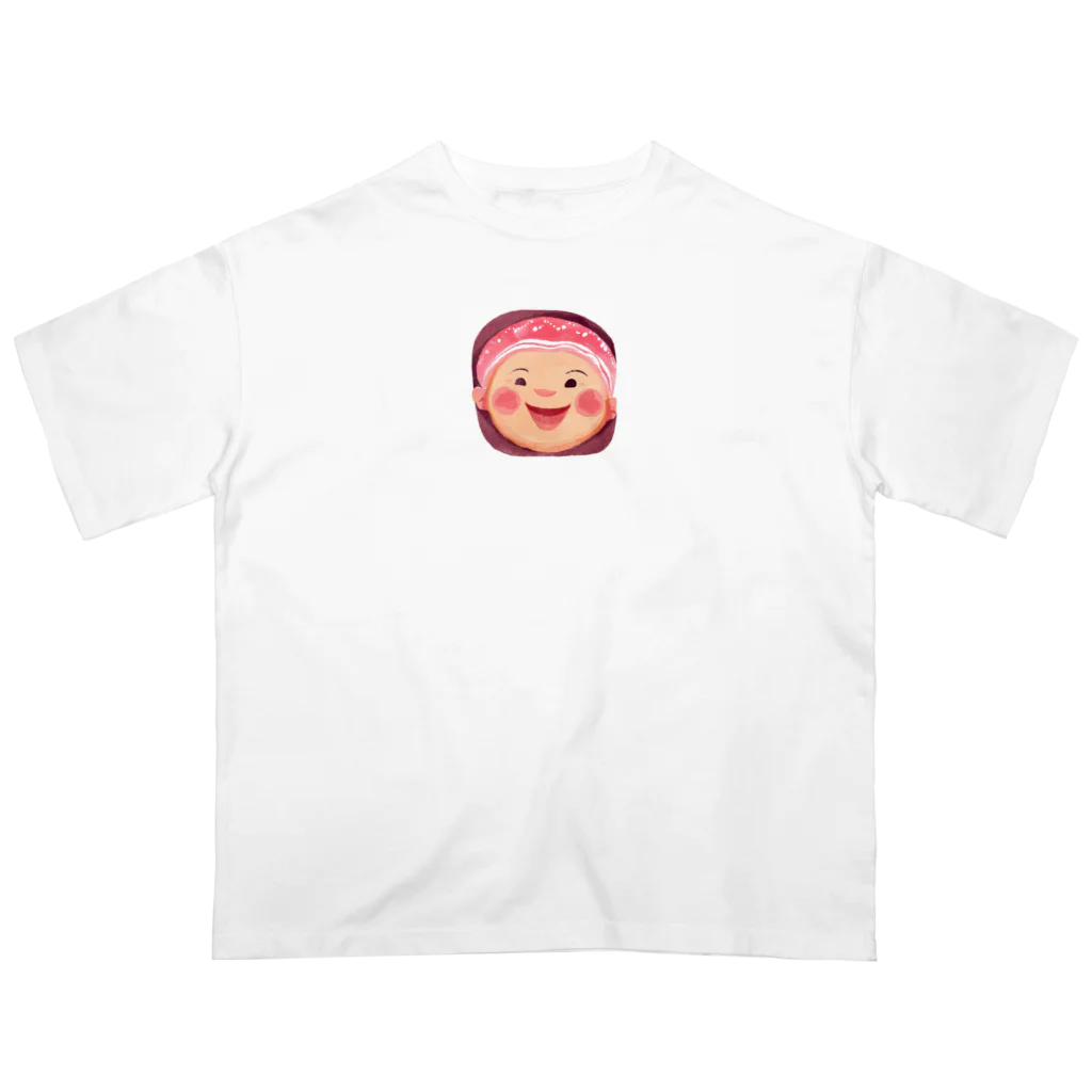 リホタママのレトロベビー Oversized T-Shirt