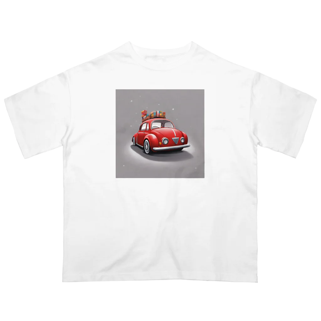 まひる3のあかい車グッツ Oversized T-Shirt