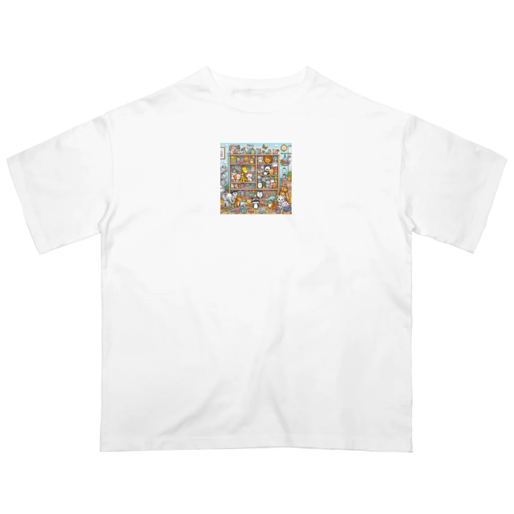 Lock-onのアニマルクローゼット05 Oversized T-Shirt