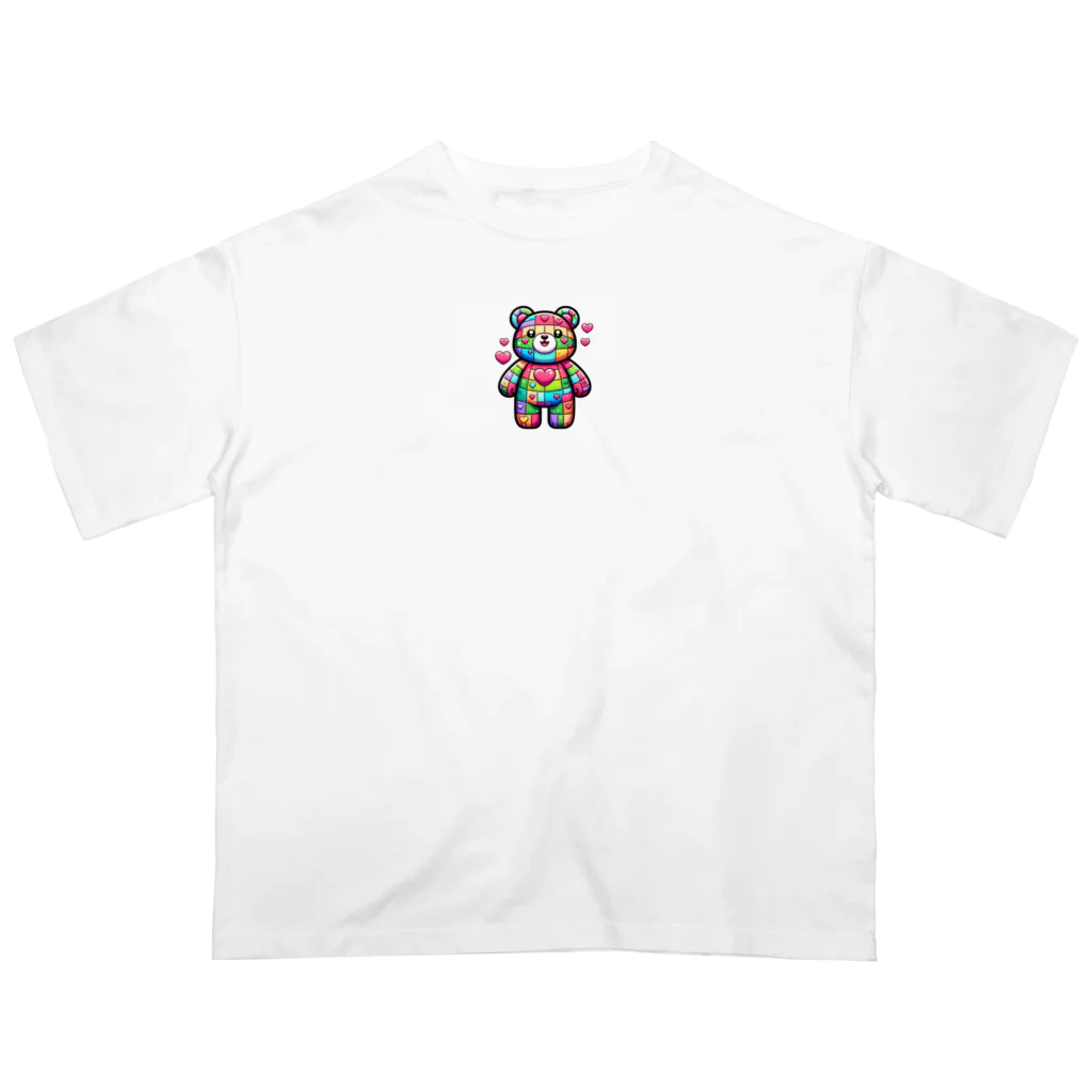 【公式】Colorful Animalsのカラベア Oversized T-Shirt