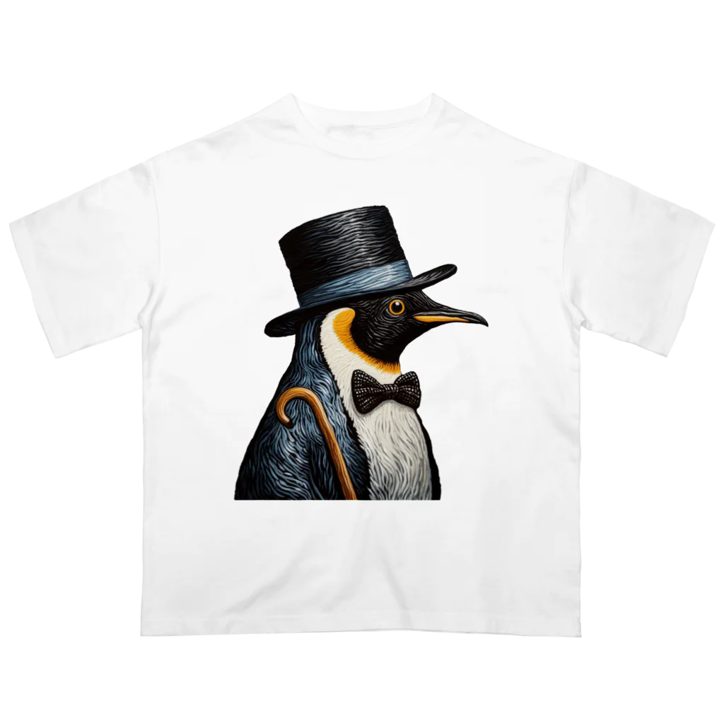 AGO工房のジェントルペンギン オーバーサイズTシャツ