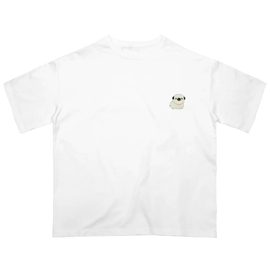 TakuP（たくぴ）のぱぐパグ Oversized T-Shirt