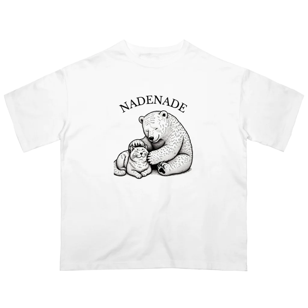 WhiteGrizzlyのNADENADE Oversized T-Shirt