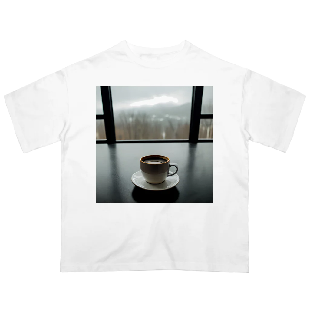 ミウ&ゆうの部屋のcoffee Time オーバーサイズTシャツ