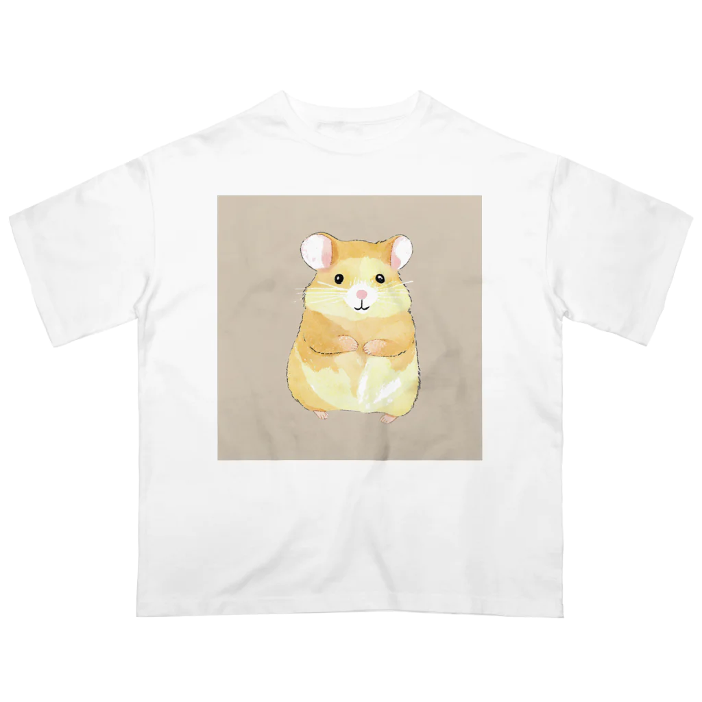 NUI_kunのおハム オーバーサイズTシャツ