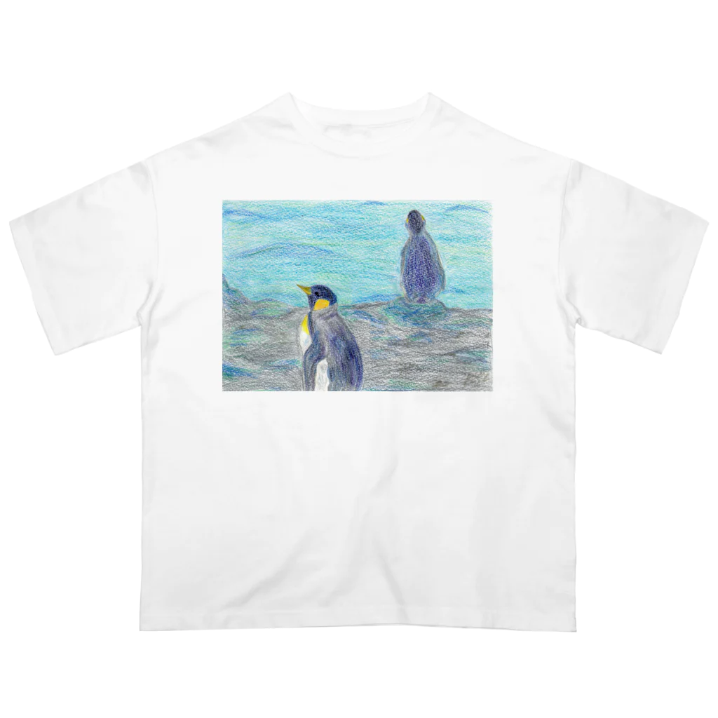 つぎのラピス島ペンギン Oversized T-Shirt