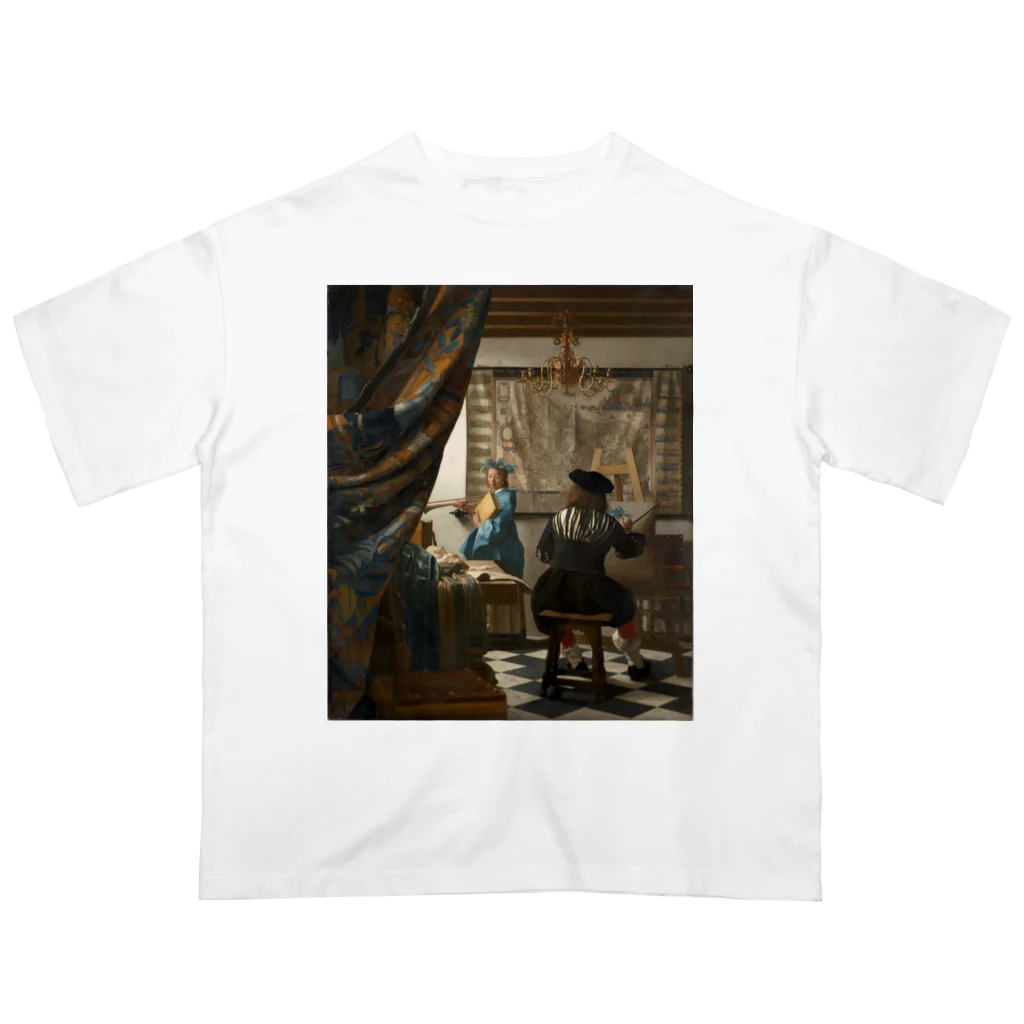 世界美術商店の絵画芸術 / The Art of Painting Oversized T-Shirt