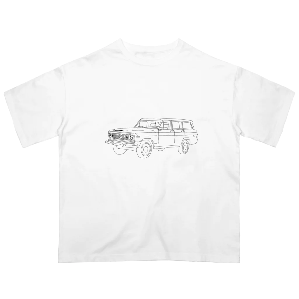 LOJO_spcのwagoneer  Oversized T-Shirt