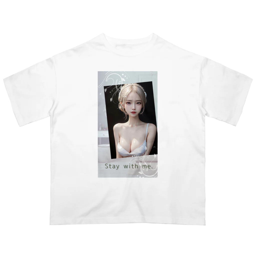 sounya sounyaの美女 図鑑（Stay with me.） オーバーサイズTシャツ