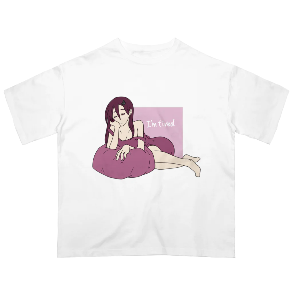 dustopia-yuzukiのねむねむちゃん オーバーサイズTシャツ