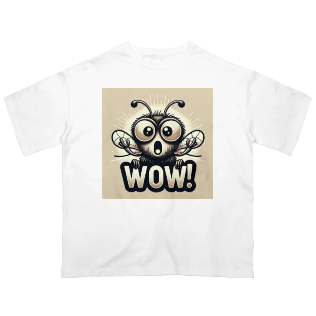 nomkyonのWoW！昆虫！No3 オーバーサイズTシャツ