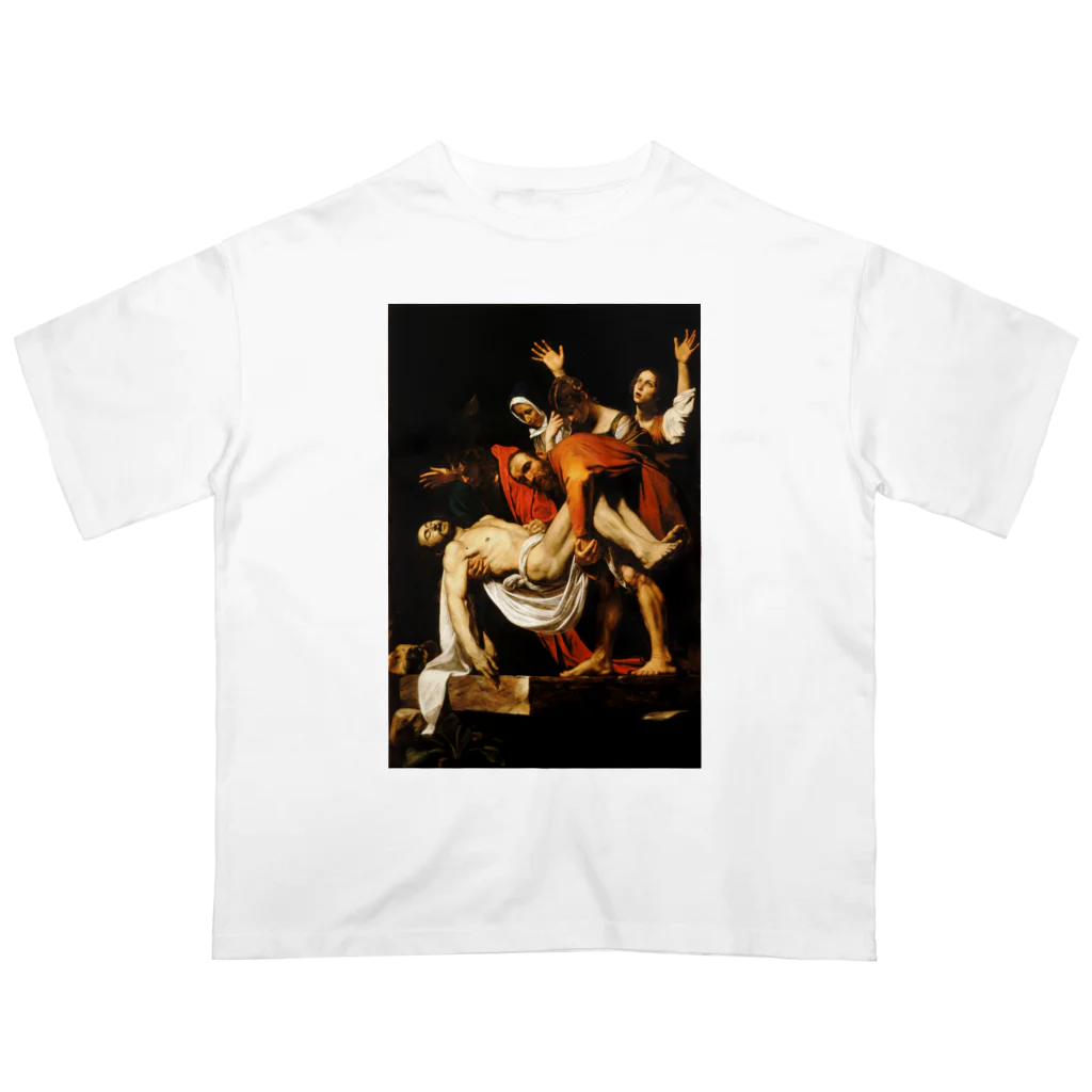 世界美術商店のキリストの埋葬 / The Entombment of Christ Oversized T-Shirt