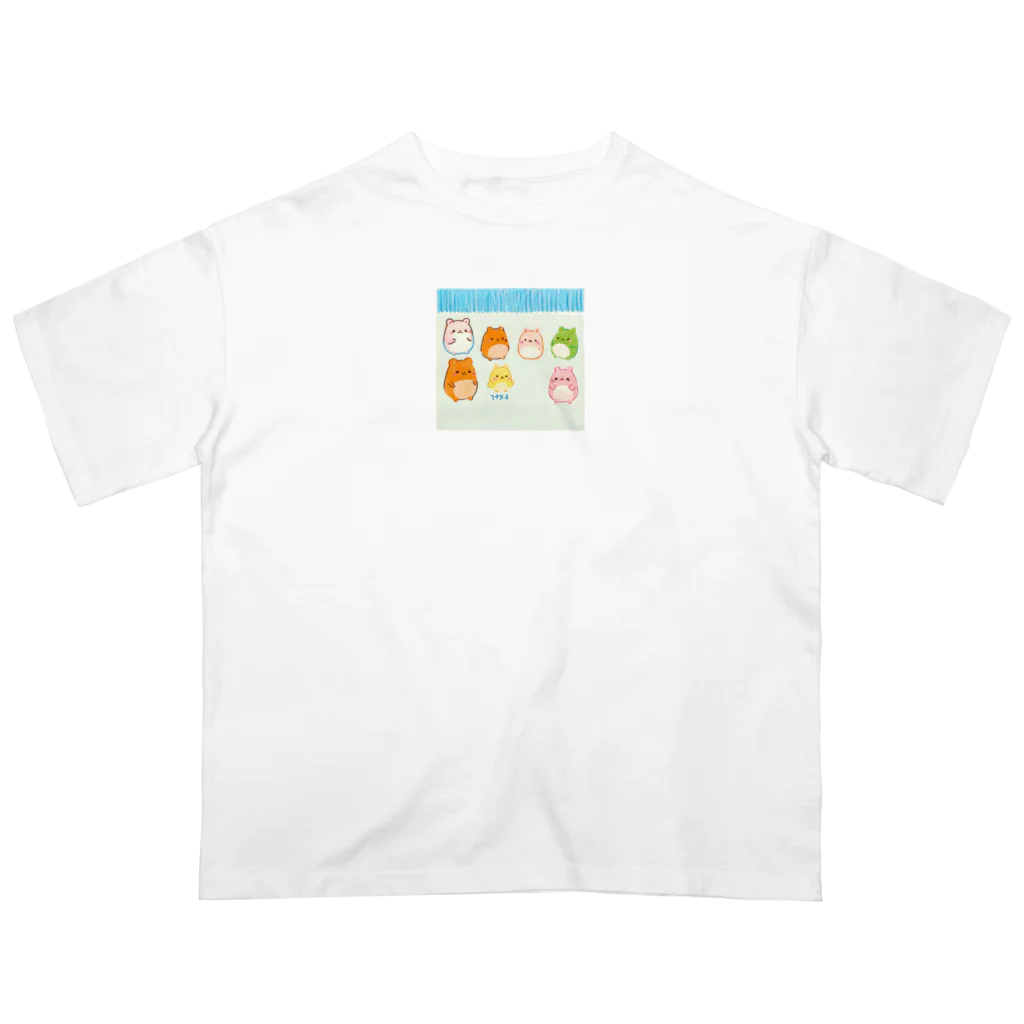 kilakilahikaruのずんぐりむっくり オーバーサイズTシャツ