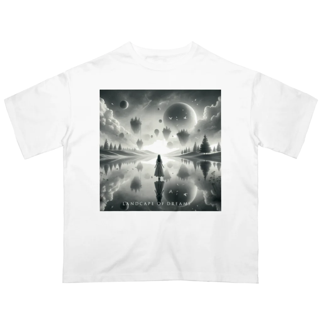 センターフィールドの夢の風景 Oversized T-Shirt