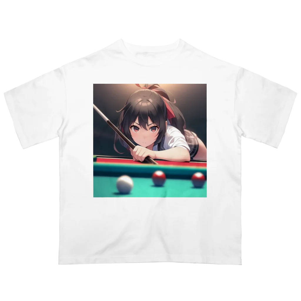 keita spade♠️の　ビリヤード女子　楓 オーバーサイズTシャツ