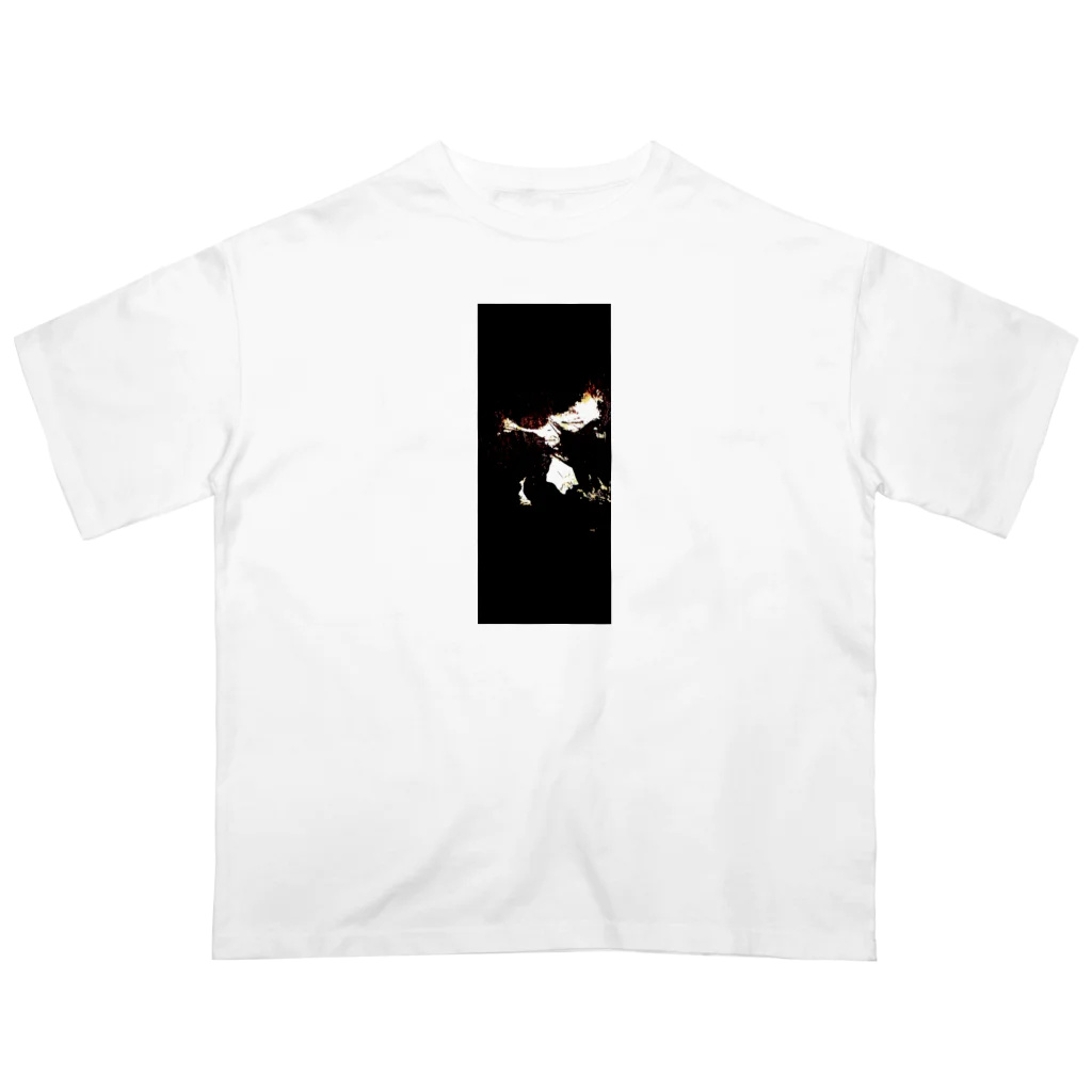 maguro8xpのmaguro dark side of the moon オーバーサイズTシャツ