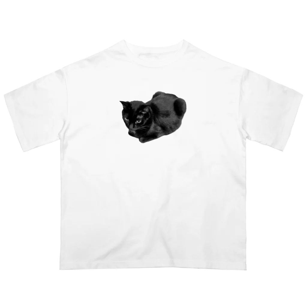 深夜の猫屋さんのはこねこなの Oversized T-Shirt