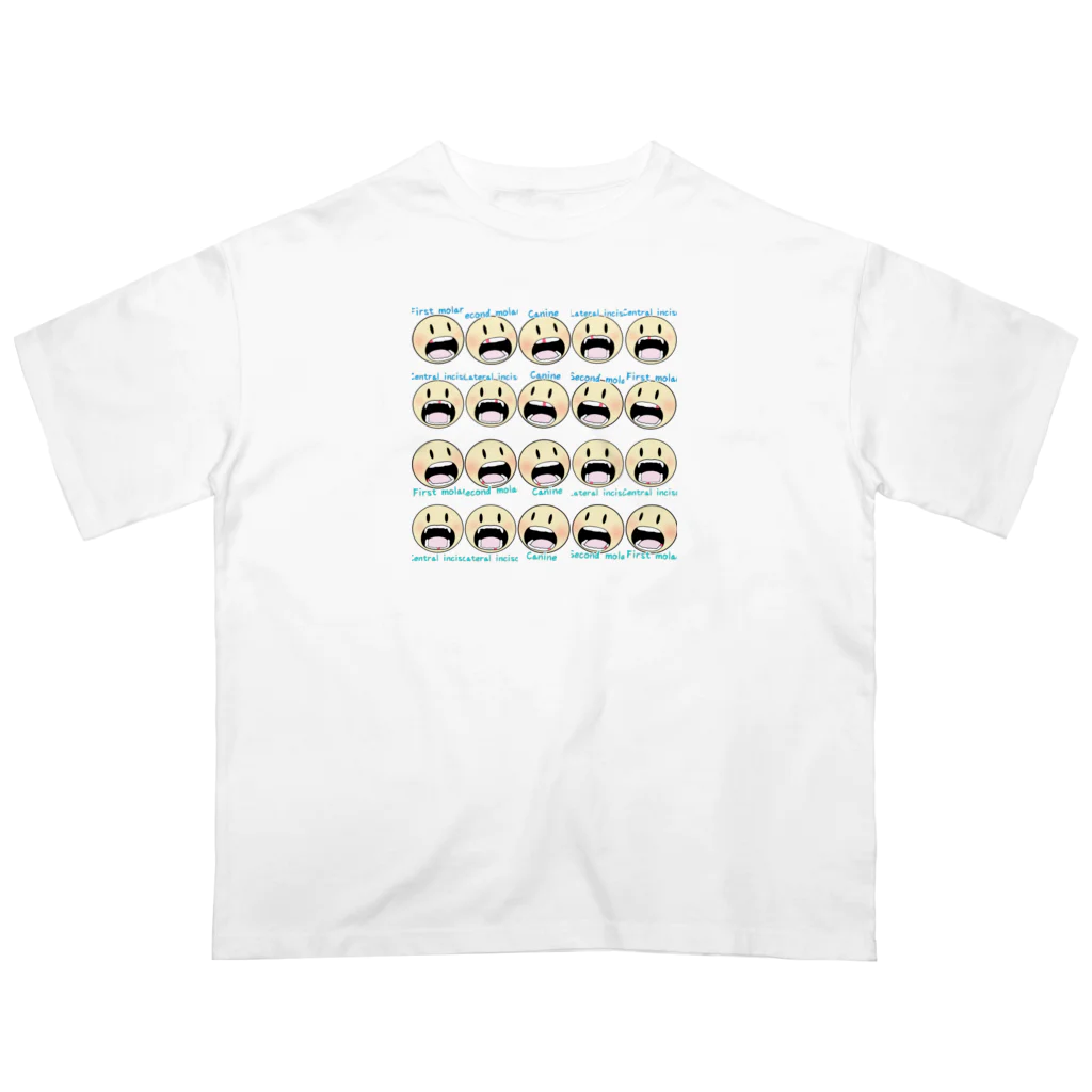 Osoro DesignのCherish family memories（Baby teeth） オーバーサイズTシャツ