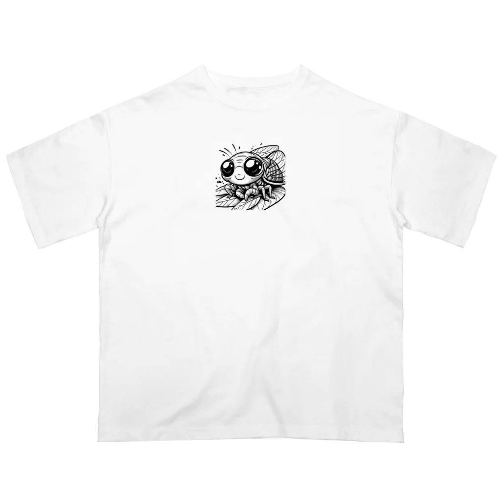 tomokazunagataのセミくん Oversized T-Shirt