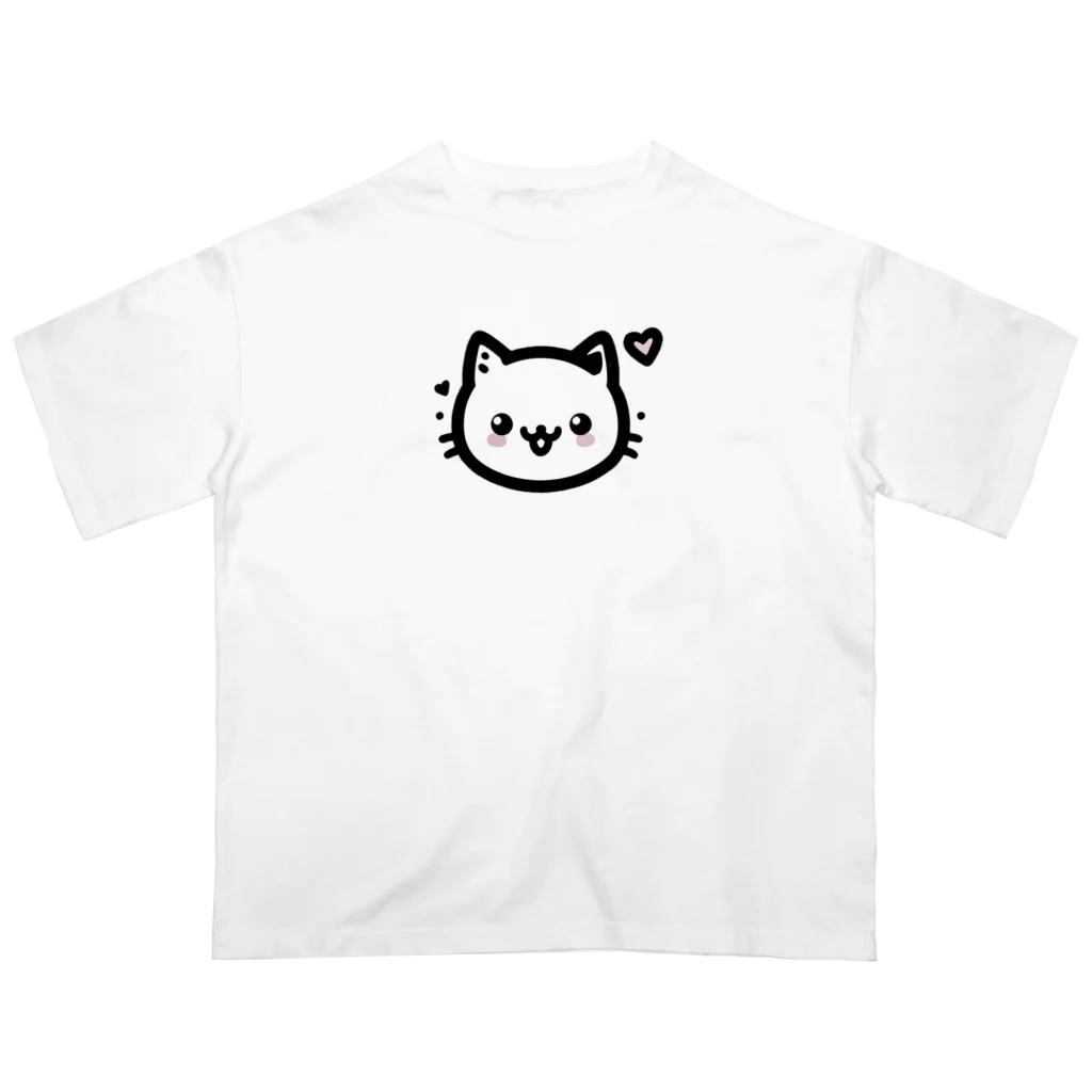 終わらない夢🌈の可愛いにゃんこ🐱💞 オーバーサイズTシャツ