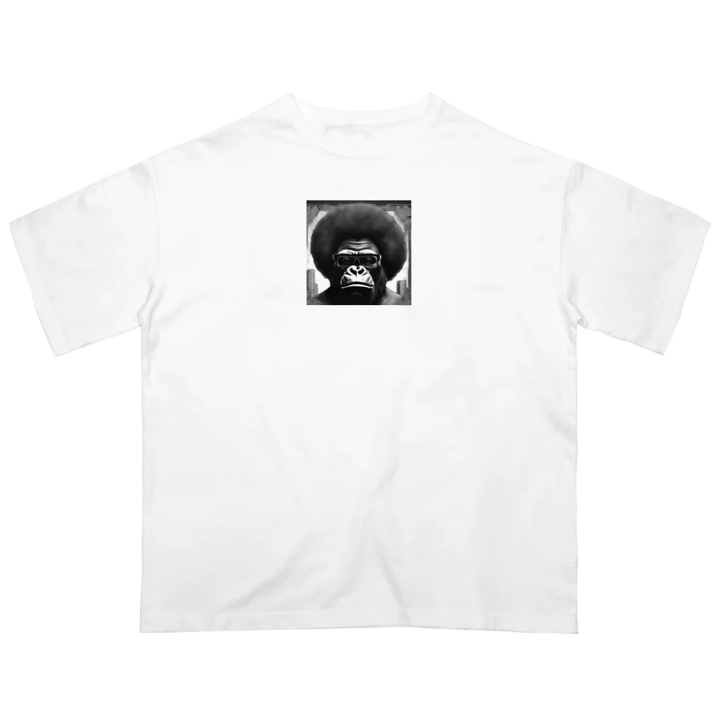 カルビーより湖池屋派のアフごり君 Oversized T-Shirt